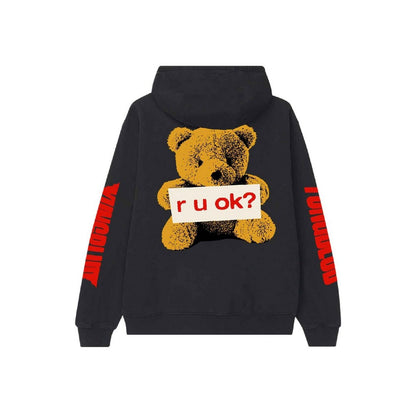 Black - Back - Yungblud Unisex Adult R U Ok? Pullover Hoodie
