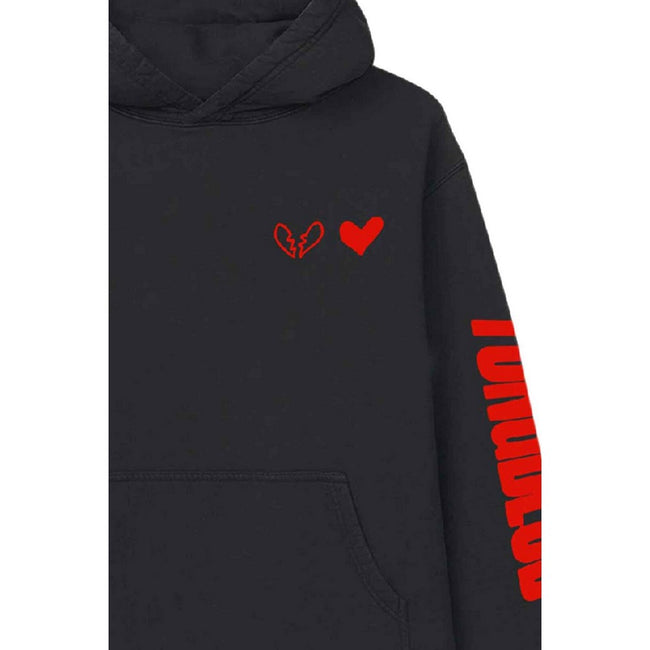 Black - Side - Yungblud Unisex Adult R U Ok? Pullover Hoodie