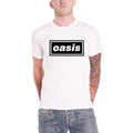 White - Side - Oasis Unisex Adult Decca T-Shirt