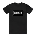 Black - Front - Oasis Unisex Adult Decca T-Shirt