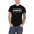 Black - Side - Oasis Unisex Adult Decca T-Shirt