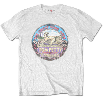 White - Front - Tom Petty & The Heartbreakers Unisex Adult The Great Wide Open Cotton T-Shirt