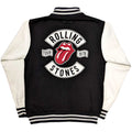 Black-White - Back - The Rolling Stones Unisex Adult Tour ´78 Varsity Jacket