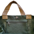 Green - Back - Genesis Mad Hatter Tote Bag