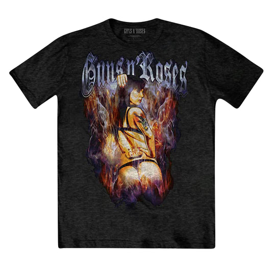 Black - Front - Guns N Roses Unisex Adult Torso T-Shirt