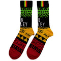 Multicoloured - Back - Bob Marley Unisex Adult Press Play Socks