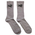 Grey - Front - The Jam Unisex Adult Logo Socks