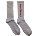 White-Red - Front - Nas Unisex Adult KD II Socks