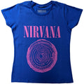 Blue - Front - Nirvana Womens-Ladies Vestibule Cotton T-Shirt