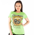 Green - Front - Sublime Womens-Ladies 40Oz To Freedom Cotton T-Shirt