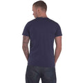 Navy Blue - Back - Billie Eilish Unisex Adult Neon Logo T-Shirt