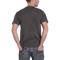 Charcoal Grey - Back - George Harrison Unisex Adult Portrait Cotton T-Shirt