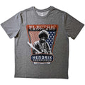 Grey - Front - Jimi Hendrix Unisex Adult Electric Ladyland Cotton T-Shirt
