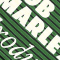 Black-Green - Back - Bob Marley Unisex Adult Exodus Striped T-Shirt