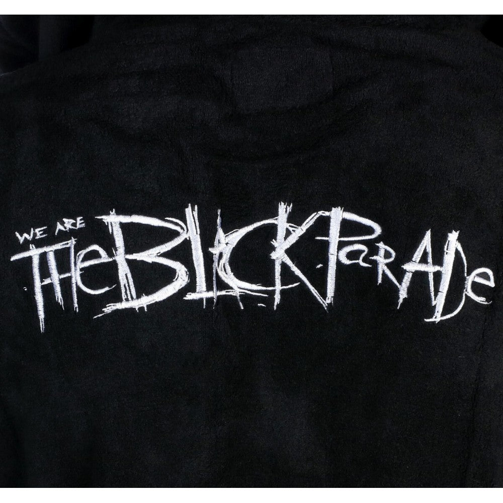 Black-White - Close up - My Chemical Romance Unisex Adult The Black Parade Robe