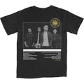 Black - Back - All Time Low Unisex Adult Wake Up Sunshine Track List Cotton T-Shirt