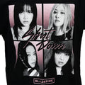 Black - Side - BlackPink Unisex Adult Shut Down Photo Grid T-Shirt