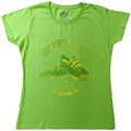 Green - Front - Green Day Womens-Ladies All Stars Cotton T-Shirt