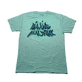 Blue - Front - Billie Eilish Unisex Adult Neon Logo T-Shirt