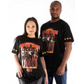 Black - Lifestyle - Kiss Unisex Adult Love Gun Stars T-Shirt