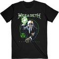 Black - Front - Megadeth Unisex Adult Rust In Peace Anniversary Target T-Shirt