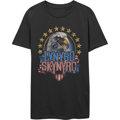 Black - Front - Lynyrd Skynyrd Unisex Adult Eagle Cotton T-Shirt