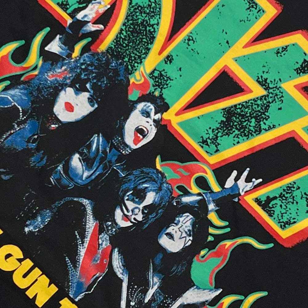 Black-Green - Back - Kiss Womens-Ladies St Paddy´s Ringer Crop Top