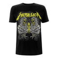 Black - Front - Metallica Unisex Adult Sanitarium Back Print T-Shirt