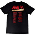 Black - Back - Sum 41 Unisex Adult Does This Look Like All Killer No Filler European Tour 2022 Cotton T-Shirt