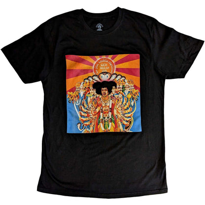 Black - Front - Jimi Hendrix Unisex Adult Axis Bold As Love Cotton T-Shirt