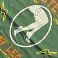 Green - Back - Rod Stewart Unisex Adult Hot Legs T-Shirt