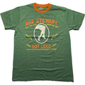 Green - Front - Rod Stewart Unisex Adult Hot Legs T-Shirt