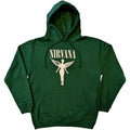 Green - Front - Nirvana Unisex Adult Angelic Mono Hoodie