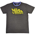 Charcoal Grey-Green - Front - Billie Eilish Unisex Adult Neon Logo T-Shirt