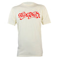 Natural - Front - Aerosmith Unisex Adult Logo Cotton T-Shirt