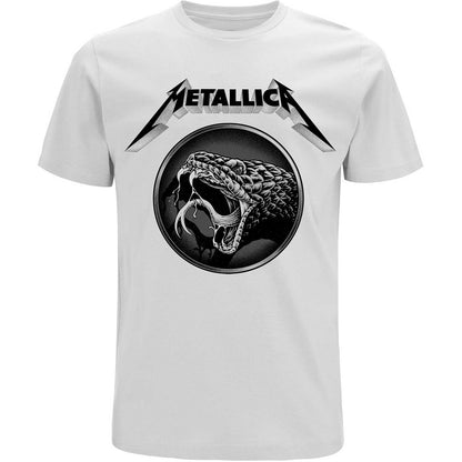 White - Front - Metallica Unisex Adult Album Cotton T-Shirt