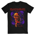 Black - Front - Iron Maiden Unisex Adult Piece Of Mind Multi Head Eddie Cotton T-Shirt