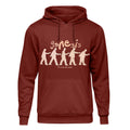 Brown - Front - Genesis Unisex Adult The Way We Walk Pullover Hoodie