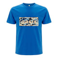 Blue - Front - Oasis Unisex Adult Camo Logo T-Shirt