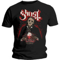 Black - Front - Ghost Unisex Adult Danse Macabre T-Shirt
