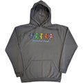 Grey - Front - Grateful Dead Unisex Adult Dancing Bears Pullover Hoodie