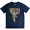 Blue - Front - Nirvana Unisex Adult In Utero Cotton T-Shirt