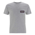 Grey - Front - Oasis Unisex Adult Lines T-Shirt