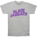 Heather Grey - Front - Black Sabbath Childrens-Kids Wavy Logo T-Shirt