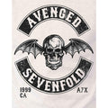 White - Side - Avenged Sevenfold Unisex Adult Seal Cotton T-Shirt