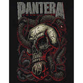Black - Side - Pantera Unisex Adult Serpent Cotton T-Shirt