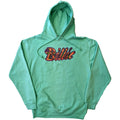 Green - Front - Billie Eilish Unisex Adult Silhouette Pullover Hoodie