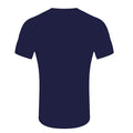 Navy Blue - Back - Billie Eilish Unisex Adult Hands Face Cotton T-Shirt