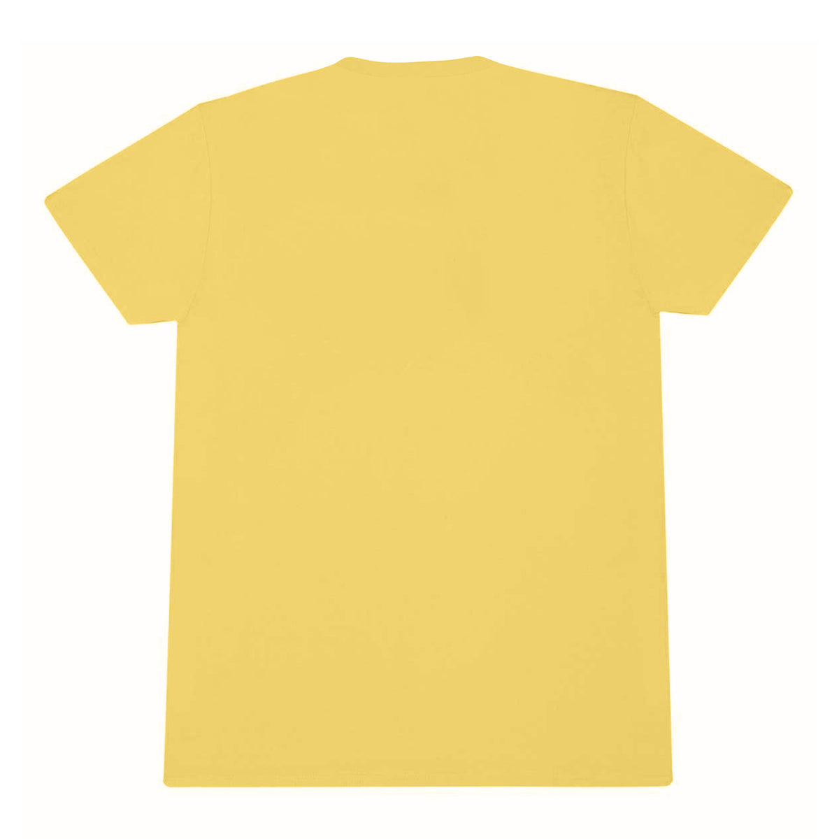 Yellow - Back - AC-DC Childrens-Kids Logo T-Shirt