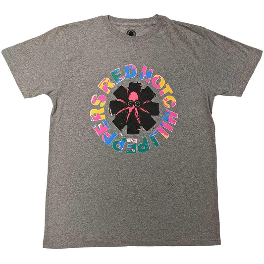 Grey - Front - Red Hot Chilli Peppers Unisex Adult Octopus Eco Friendly T-Shirt